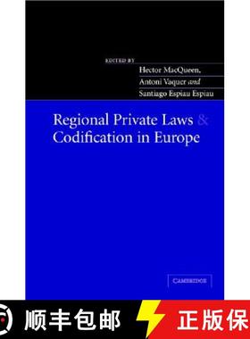 【3-4周达】Regional Private Laws and Codification in Europe [9780521828369]