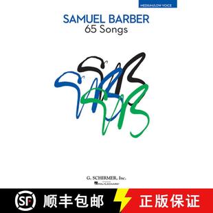 Songs 9781423491279 Samuel Voice Barber Low 预订 Medium