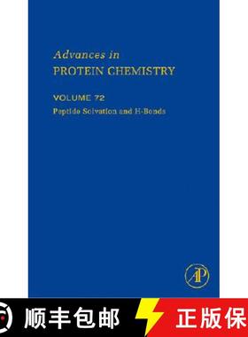 【3-4周达】Peptide Solvation and H-Bonds: Volume 72 [9780120342723]