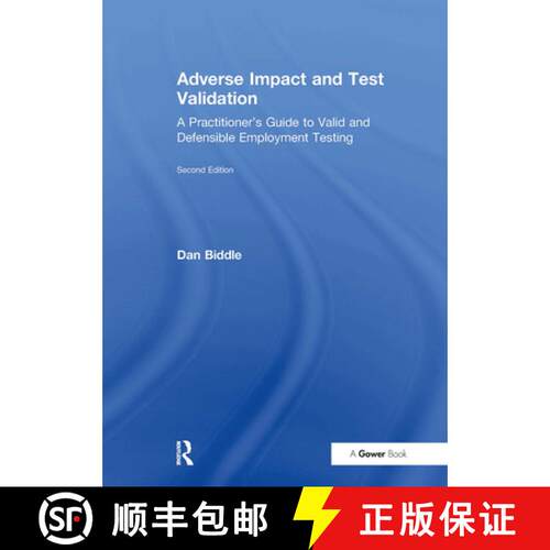 【3-4周达】Adverse Impact and Test Validation: A Practitioner's Guide to Valid and Defensible Employm... [9781032838694]