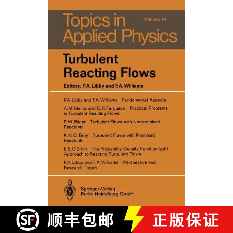 【3-4周达】Turbulent Reacting Flows [9783662312575]