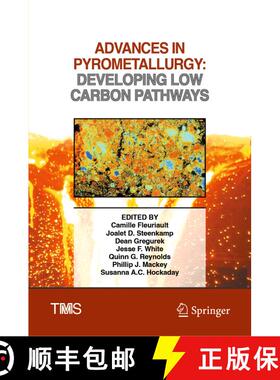 【3-4周达】Advances in Pyrometallurgy: Developing Low Carbon Pathways [9783031226335]