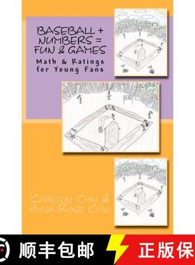 【3-4周达】Baseball + Numbers = Fun & Games: Math & Ratings for Young Fans [9781609700126]
