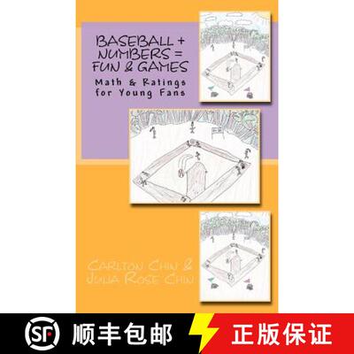 【3-4周达】Baseball + Numbers = Fun & Games: Math & Ratings for Young Fans [9781609700126]