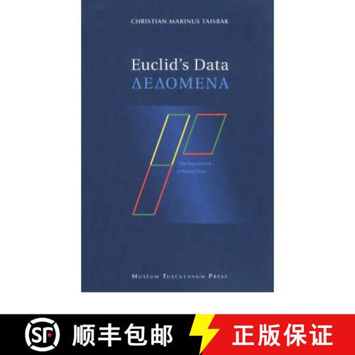 【3-4周达】精装 Euclid's Data: The Importance of Being Given [9788772898155]