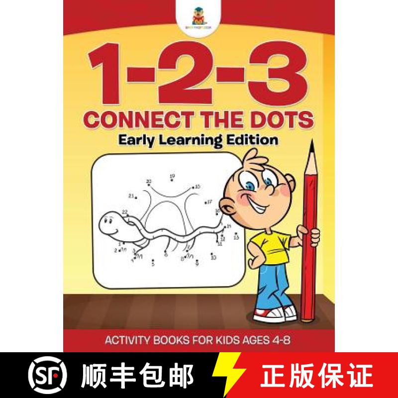 【3-4周达】1-2-3 Connect the Dots | Early Learning Edition Activity Books For Kids Ages 4-8 [9781541910331]