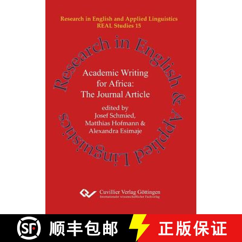 【2-3周达】Academic Writing for Africa: The Journal Article [9783736999374]