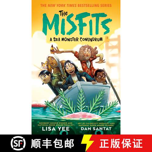 【3-4周达】精装 A Sea Monster Conundrum (The Misfits) [9798217023783]