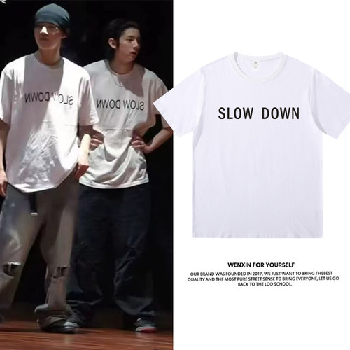 cortis同款白色纯棉短袖T恤女