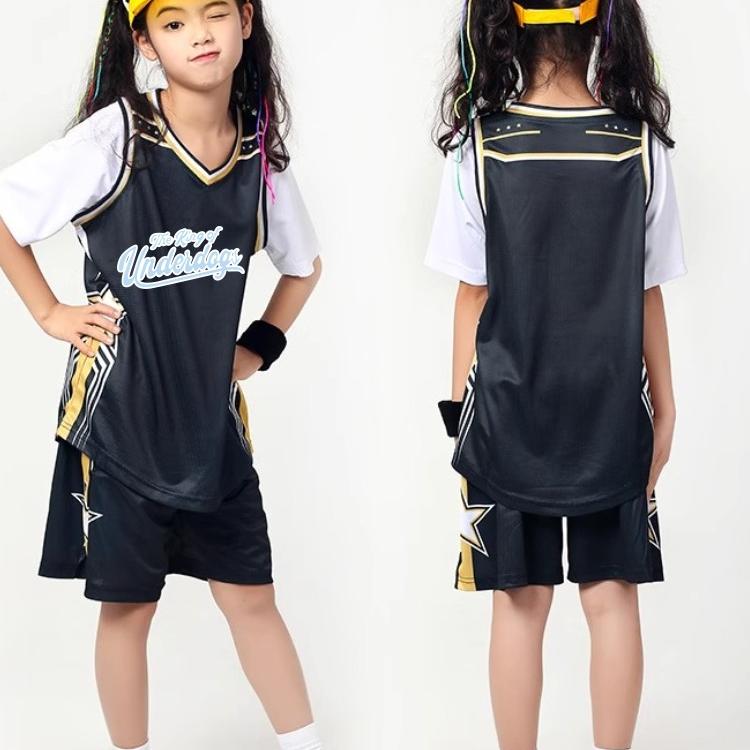 小学生短袖篮球服套装男女儿童球衣定制印字号班服比赛训练服