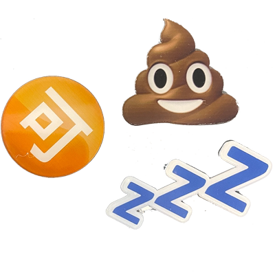 搞怪稀奇古怪省略号问号可爱发夹