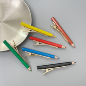 可爱原创个性 艺术趣味仿真彩色铅笔大号侧边刘海发夹发卡子发饰品