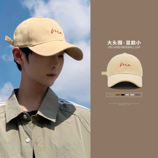 新款 深顶鸭舌帽男潮加大棒球帽男士 2026男生 春秋季 大头围帽子男款