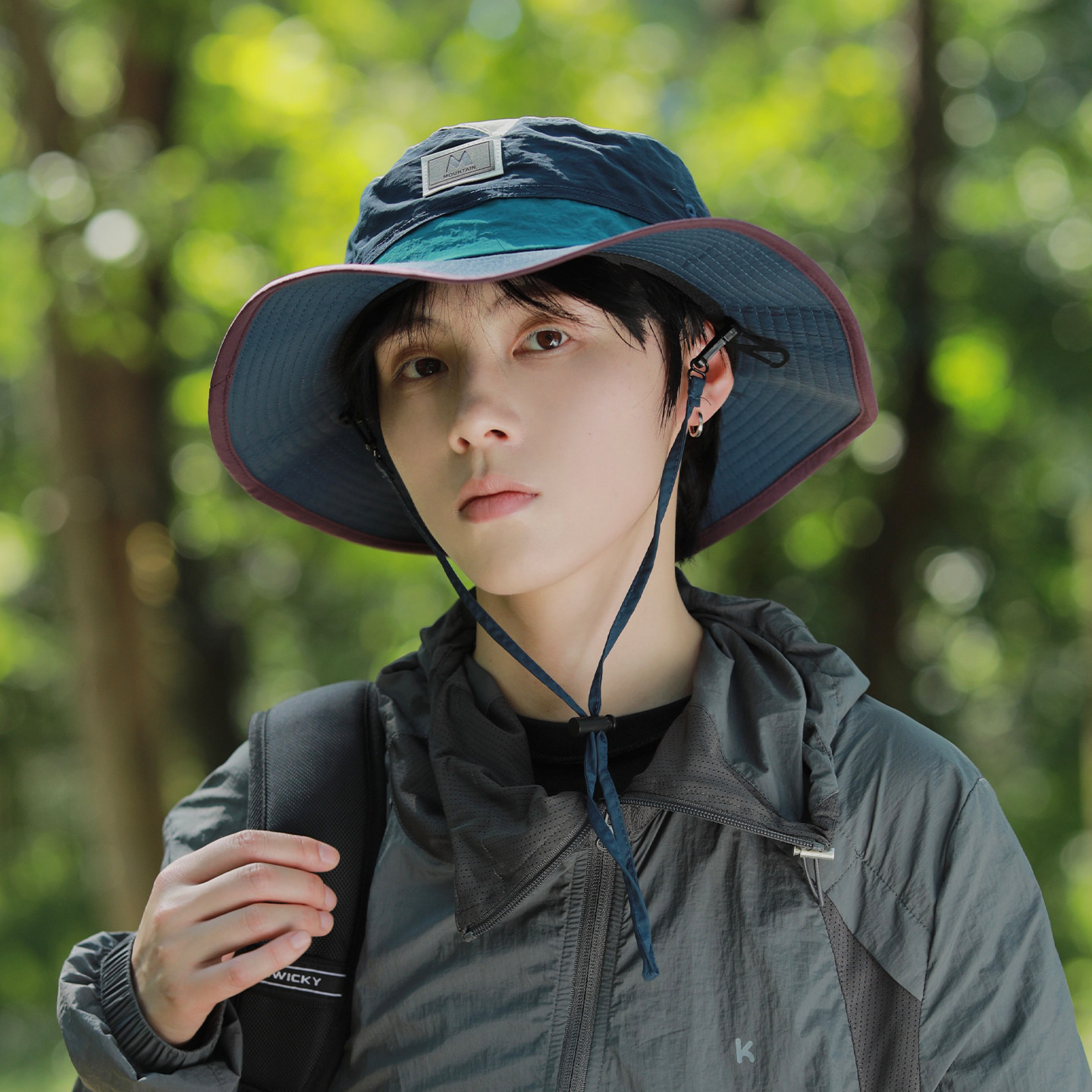 渔夫帽男高级感潮牌旅游牛仔图片