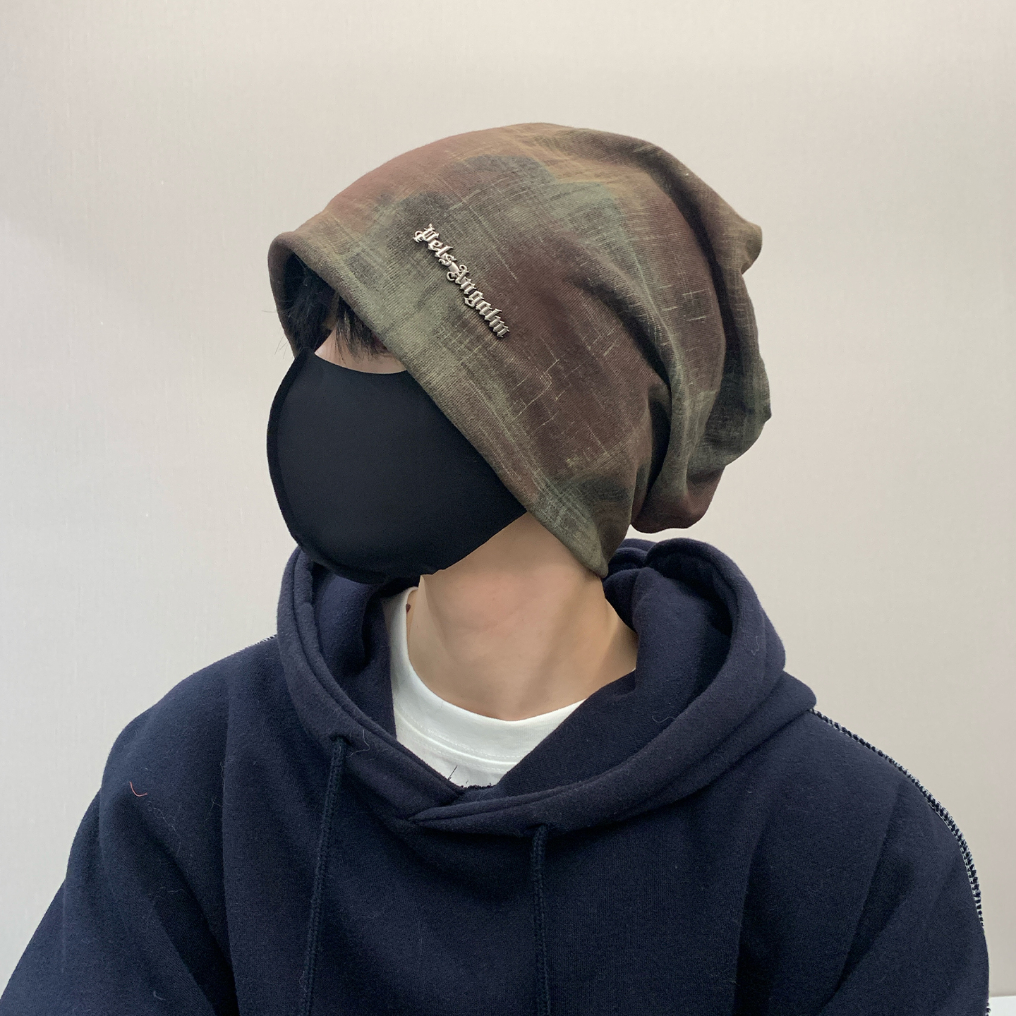 青少年帽子冬天~薄款宽松高中生