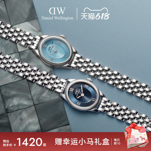 DW椭圆彩盘腕表时尚小表盘