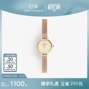 DW手表女PETITE小圆糖系列女表复古彩盘腕表迷你小圆糖女表气质