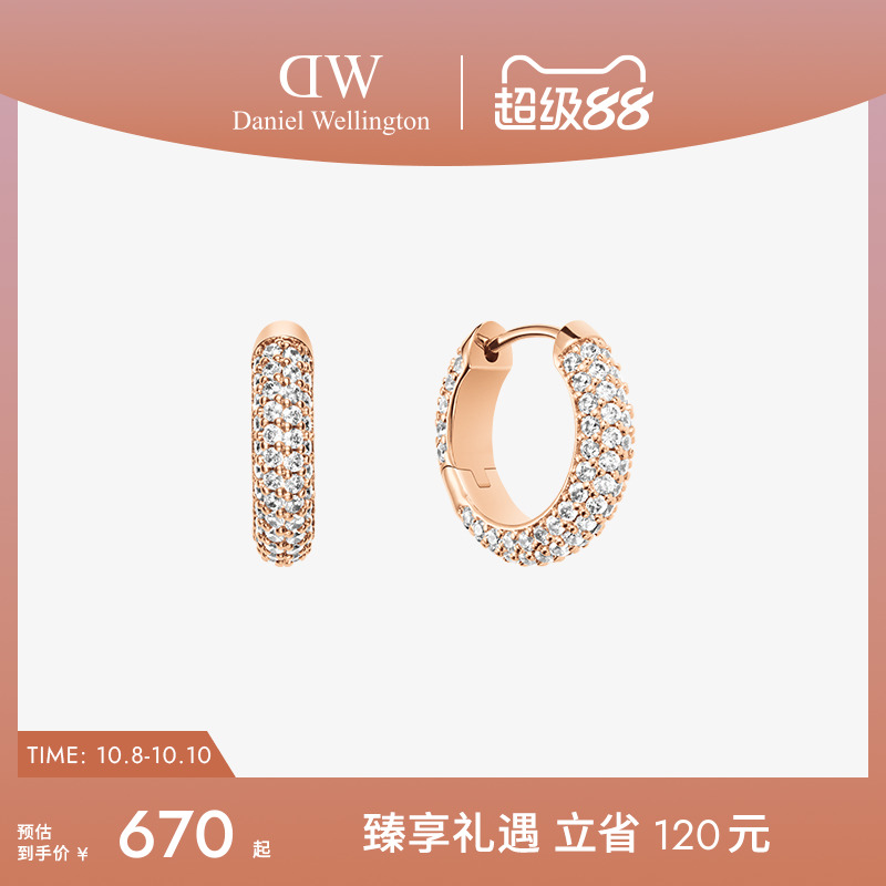 DW星耀耳环女款轻奢送女生