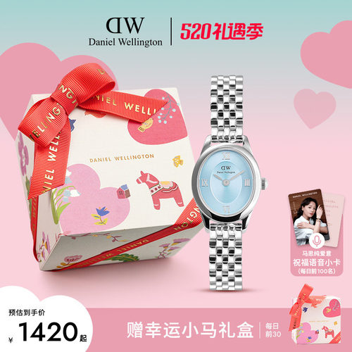 DW椭圆彩盘腕表时尚小表盘