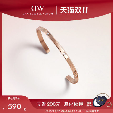 【双11】DW手镯CLASSIC系列星辰手镯玫瑰金手镯对镯情侣礼物