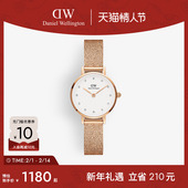 DW手表女 PETITE系列星辰流金表水晶镶钻女士腕表送礼 28MM