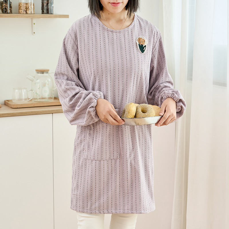 家用厨房防油污洋气工作服罩衣