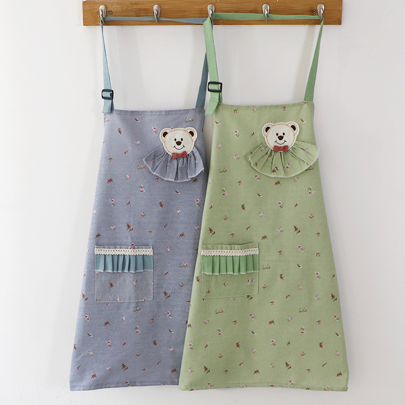 厨房韩版时尚做饭防污家居围裙