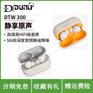 DUNU达音科DTW300入耳式真无线蓝牙耳机降噪2025新款运动耳机