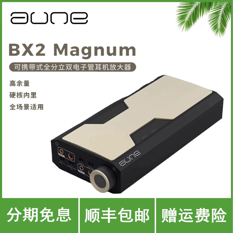 aune奥莱尔BX2马格南纯甲电子管耳放HiFi平衡4.4双6P1胆管RCA单端