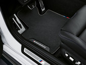 530 540 550 宝马BMW原厂新5系G30 MP短轴丝绒脚垫地毯式 织物脚垫