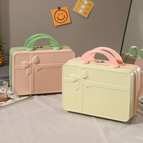 Портативный милый чемодан, свежая маленькая сумка-органайзер, 14 дюймов