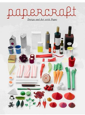 原版图书 Papercraft 创新艺术的设计工作 纸艺术设计