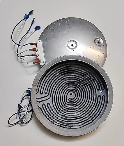 商用电陶炉凹面23CM3000W3500W4200W瓦背出线四线发热盘电热炉丝