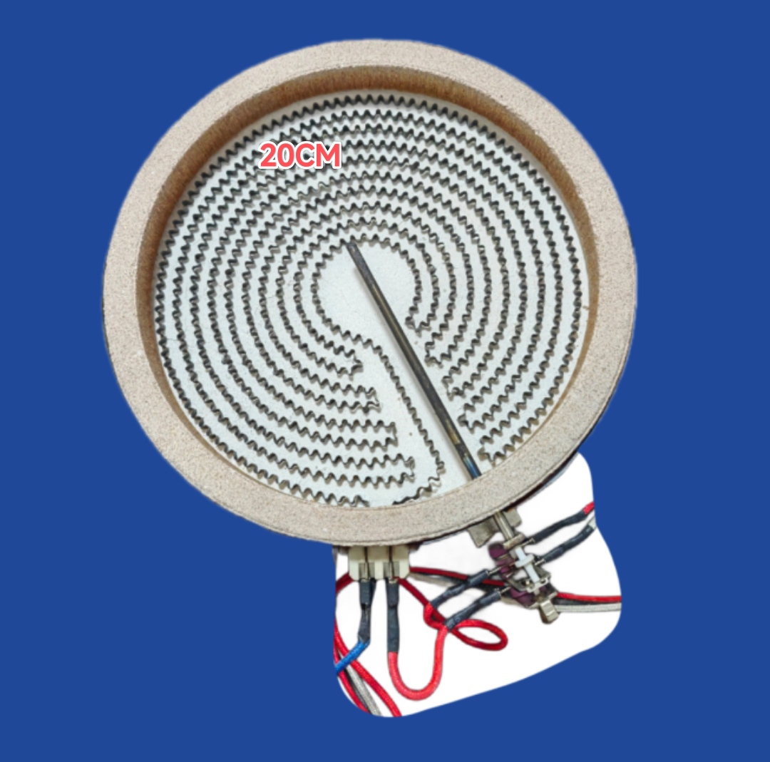 康宁电陶炉发热盘20CM1800 2000W带杆限温器EGO炉盘通用出口欧洲