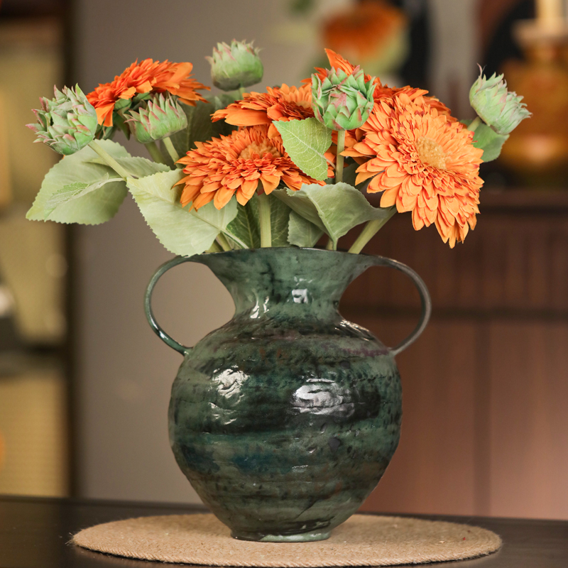 景德镇花瓶花器复古新中式摆件