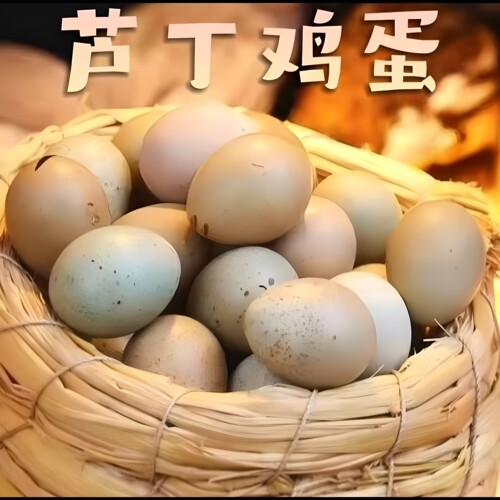 卢丁鸡最小网红迷你鸡蛋受精蛋可孵化蛋批发受精种蛋芦丁鸡蛋