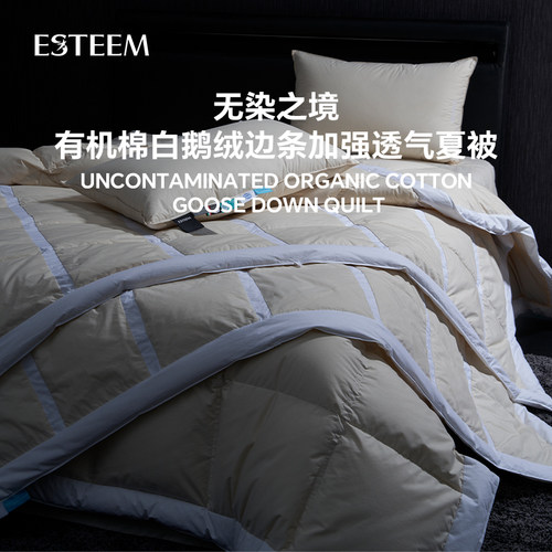 ESTEEM宜庭白鹅绒棉鹅绒被