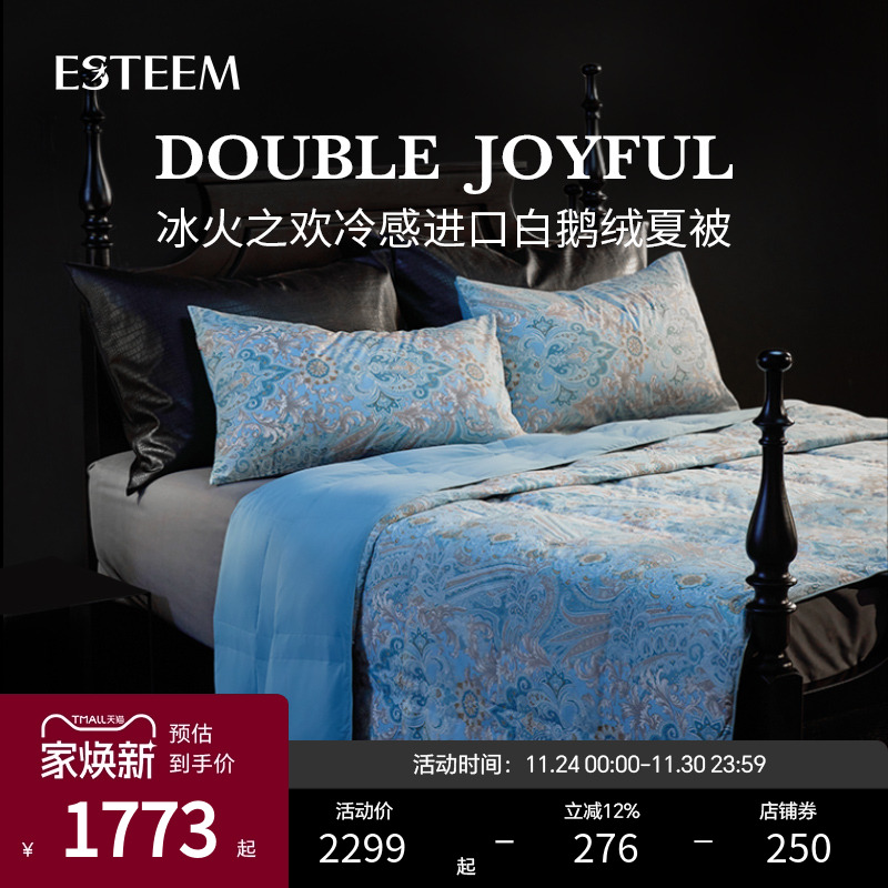 ESTEEM匈牙利白鹅绒可水洗夏凉被
