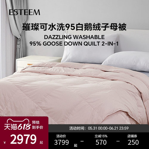 ESTEEM/宜庭可水洗夏被
