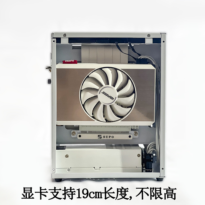 速迫M24pro ITX迷你便携侧透A4手提机箱小1Uflex电源独显机箱K39