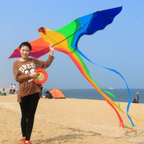 潍坊风筝中国风网红微风易飞专用手持小儿童大人大型