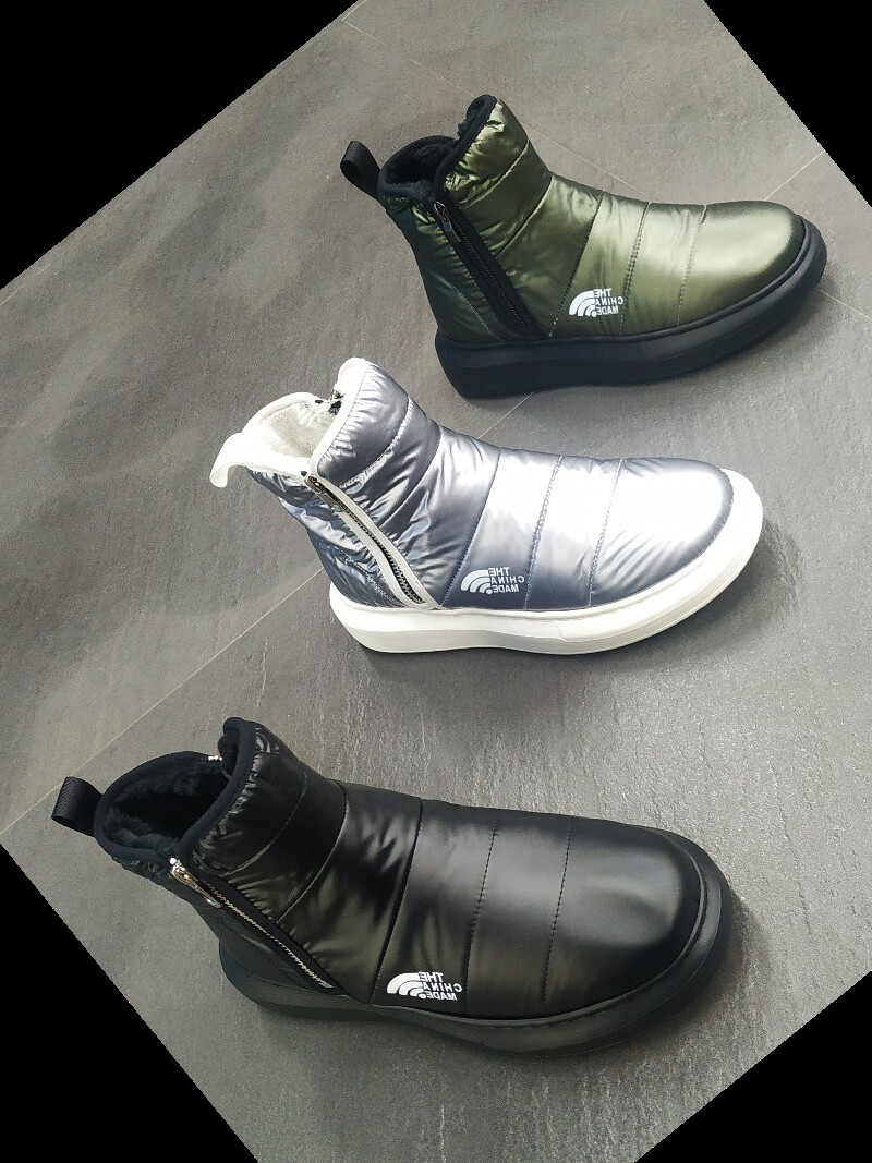 IN WINTER THE NEW FUR INTEGRATED SNOW BOOTS FOR MEN THE MEDIUM KICK MARTIN BOOTS THE VELVET THICKENED COTTON BOOTS THE CLOTH TIDE
