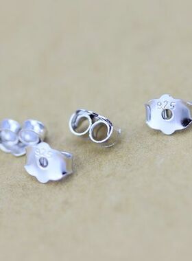 【3对装】【5对装】【10对装】男女通用纯银耳堵耳帽百搭简约耳扣