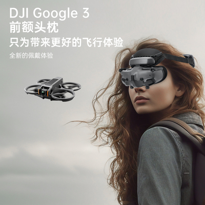 Goggles3飞行眼镜前额头枕面罩