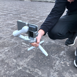 适用大疆DJI灵眸OM4 SE手持云台运动相机Osmo Action适配器连接板