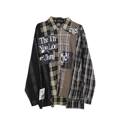 remake格子衬衫长袖小众设计感