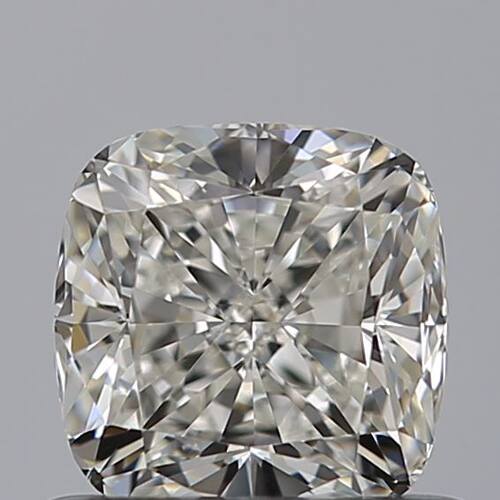 0.71CT H VVS2 0.7克拉垫形切工gia天然钻可定制 非igi培育钻石