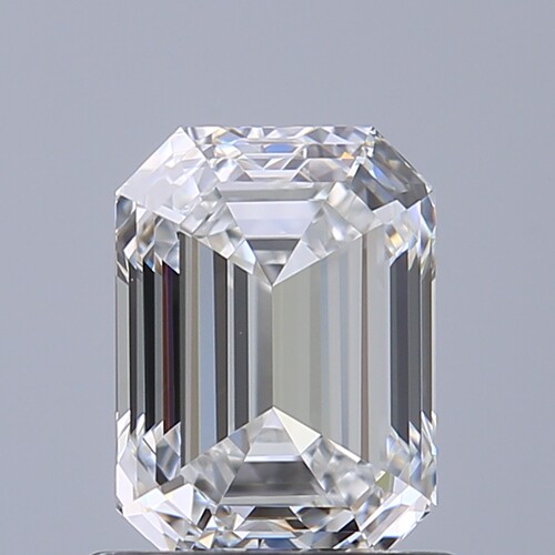 1CT E IF  1克拉gia天然祖母绿切钻石 冰糖 非人工培育igi