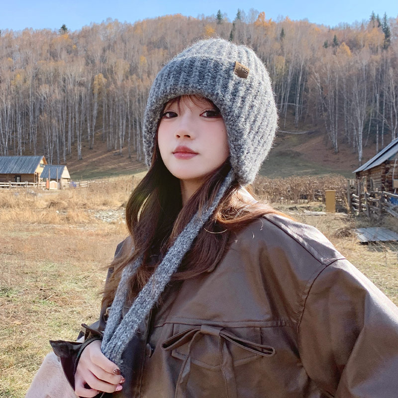 2025新款秋冬高颜值保暖针织帽
