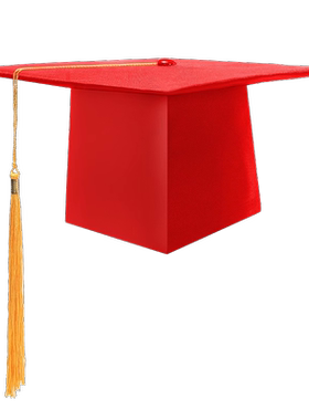 定制成人礼帽学士帽毕业典礼
